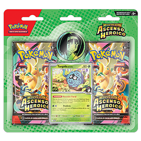 Pokemon Mega Evolution Ascenso Heroico 2 Paquetes Erika - Español