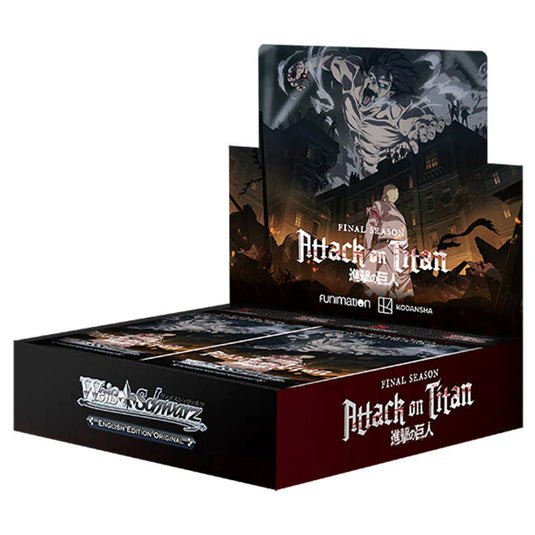 Weiss Schwarz Attack On Titan Final Season Booster Box