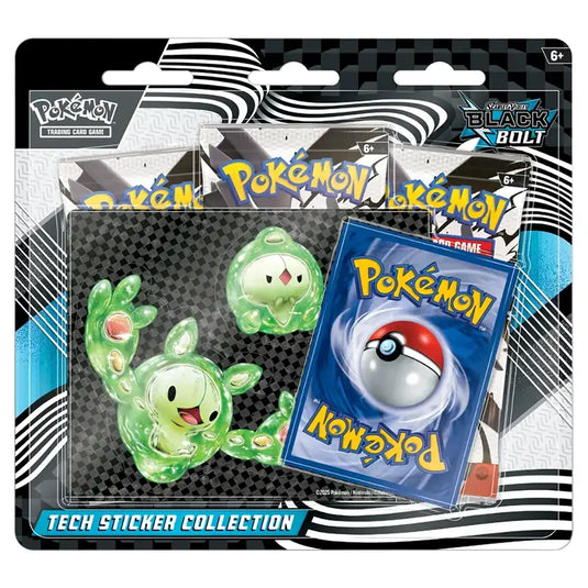 Pokemon Scarlet & Violet Black Bolt Tech Sticker Collection Reuniclus