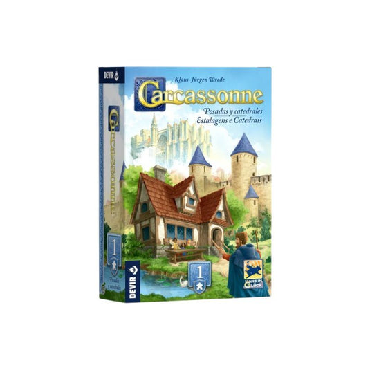 Carcassonne: Posadas y Catedrales (Expansión)