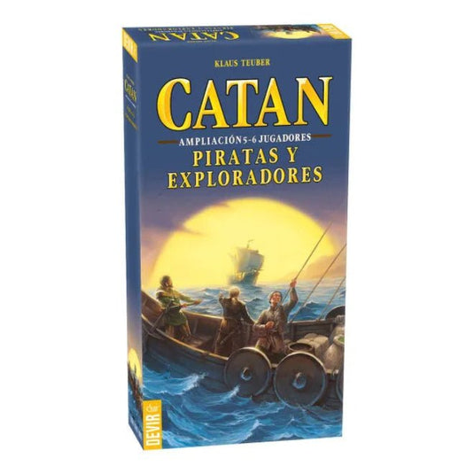 Catan Piratas y exploradores: Ampliación 5 - 6 jugadores - Cartoncito Cards