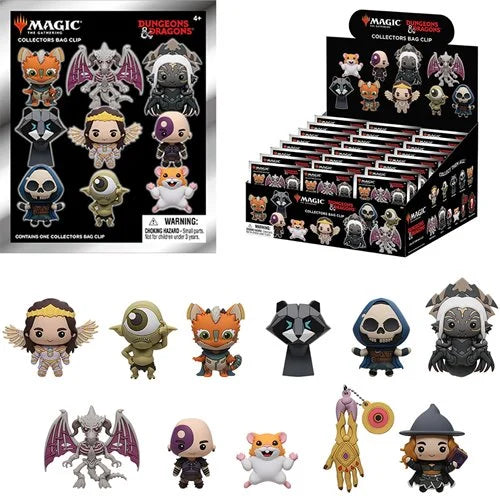 Magic: The Gathering x Dungeons & Dragons 3D Foam Bag Clip