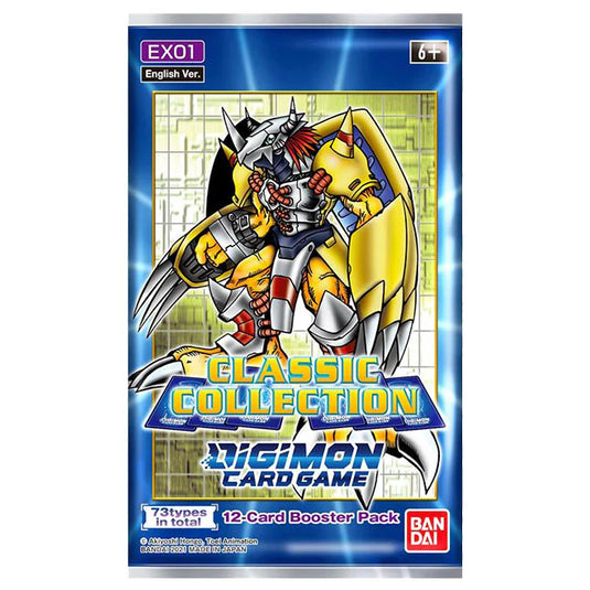 Digimon Card Game EX01 Classic Collection Booster Pack