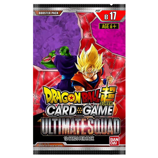DragonBall Super Card Game Unison Warrior Series Set 8 Ultimate Squad Booster Pack