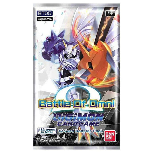 Digimon Card Game BT05 Battle of Omni Booster Pack