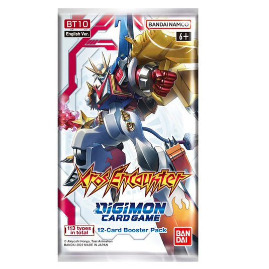 Digimon Card Game BT10 Xros Encounter Booster Pack