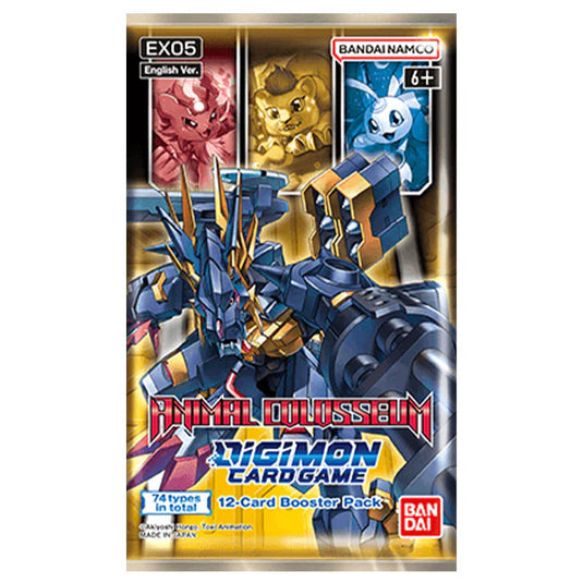 Digimon Card Game EX05 Animal Colosseum Booster Pack
