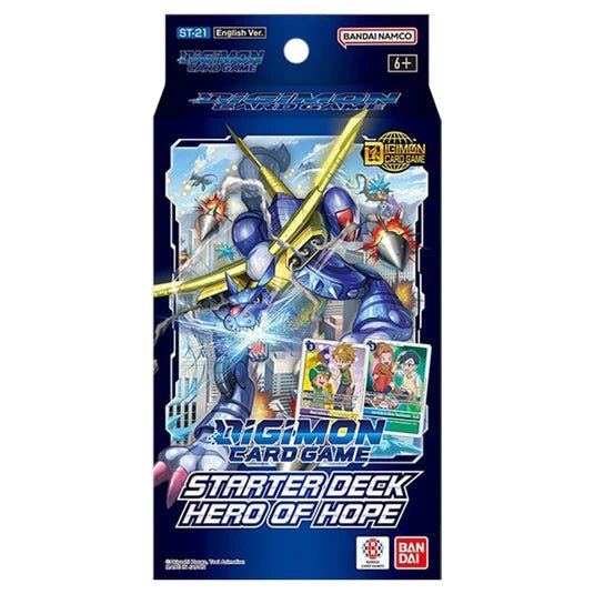 Digimon Card Game Hero of Hope ST21 Starter Deck - Cartoncito Cards