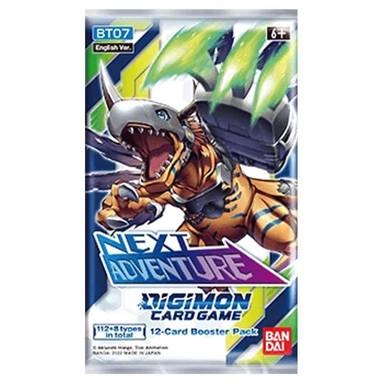 Digimon Card Game BT07 Next Adventure Booster Pack