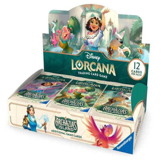 Disney Lorcana Archazia's Island Booster Box - Cartoncito Cards