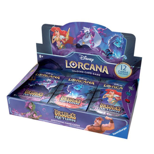Disney Lorcana Ursula's Return Booster Box - Cartoncito Cards