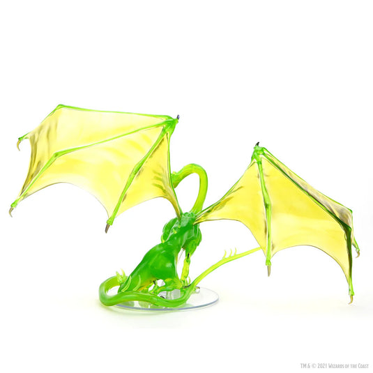D&D Icons of the Realms: Emerald Adult Dragon