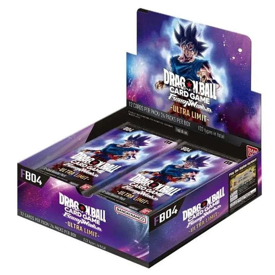 Dragon Ball Super Card Game Fusion World FB04 Ultra Limit Booster Box - Cartoncito Cards