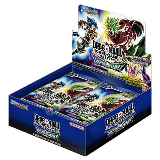 Dragon Ball Super Card Game Masters Zenkai Series B26 Ultimate Advent Booster Box - Cartoncito Cards