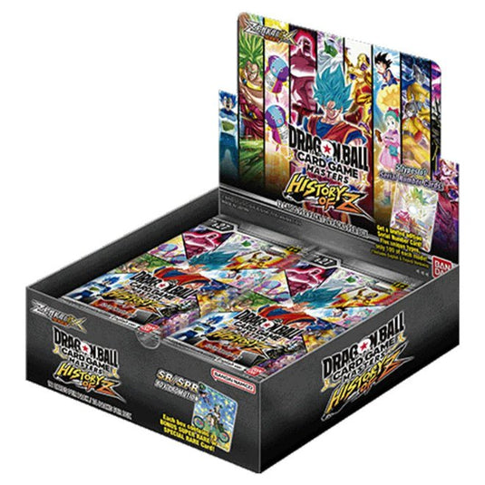 Dragon Ball Super Card Game Masters Zenkai Series History of Z Booster Box - Cartoncito Cards
