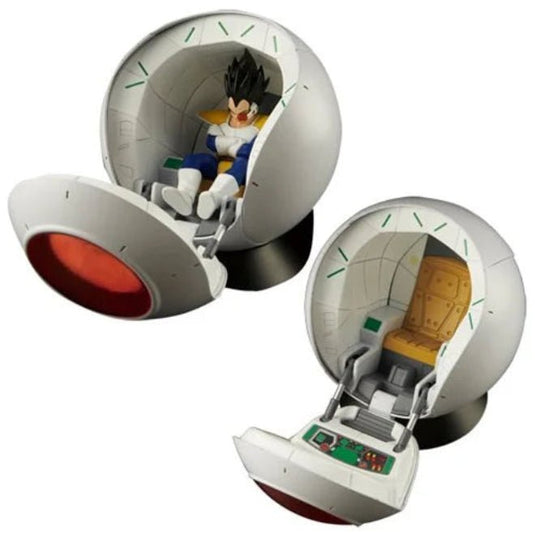 Dragon Ball Z Vegeta Saiyan Space Pod Figure - rise Mechanics Model Kit - Cartoncito Cards