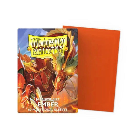 Dragon Shield Japanese Dual Matte Sleeves Ember - Cartoncito Cards