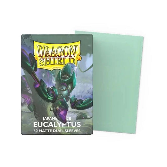 Dragon Shield Japanese Dual Matte Sleeves Eucalyptus - Cartoncito Cards