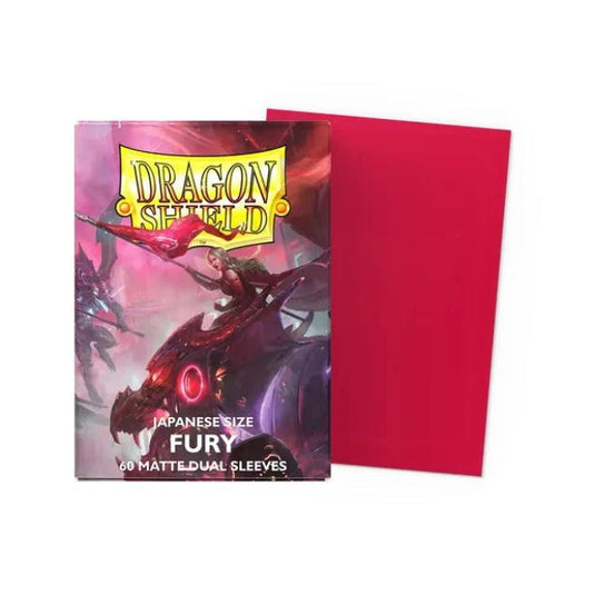 Dragon Shield Japanese Dual Matte Sleeves Fury - Cartoncito Cards