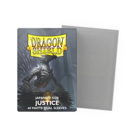 Dragon Shield Japanese Dual Matte Sleeves Justice - Cartoncito Cards
