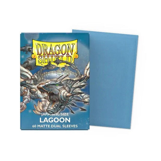 Dragon Shield Japanese Dual Matte Sleeves Lagoon - Cartoncito Cards