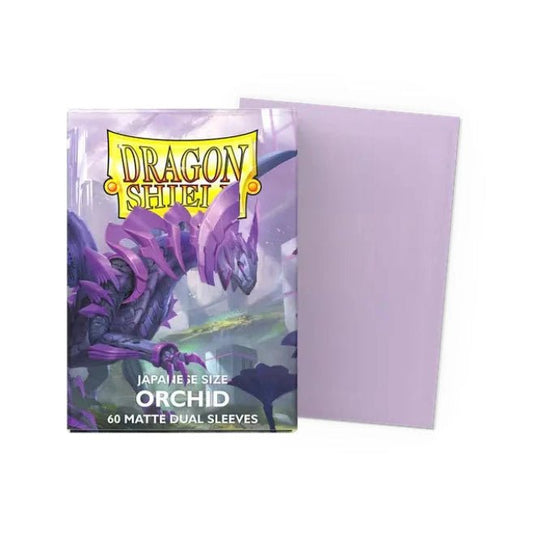 Dragon Shield Japanese Dual Matte Sleeves Orchid - Cartoncito Cards