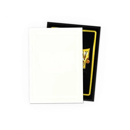 Dragon Shield Japanese Dual Matte Sleeves Snow - Cartoncito Cards