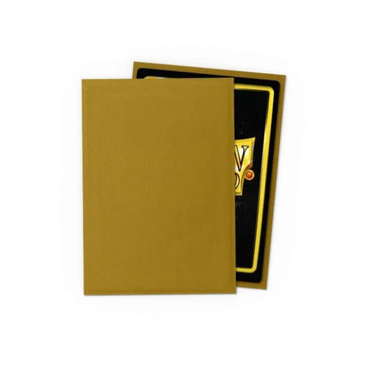 Dragon Shield Japanese Matte Sleeves Gold - Cartoncito Cards