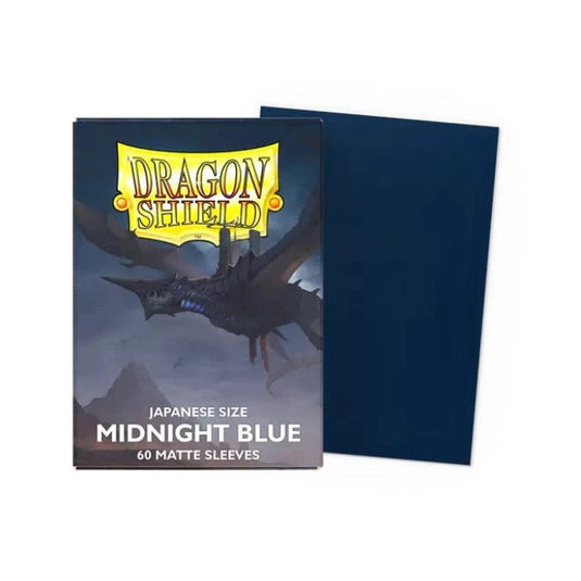 Dragon Shield Japanese Matte Sleeves Midnight Blue - Cartoncito Cards