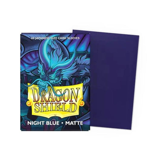 Dragon Shield Japanese Matte Sleeves Night Blue - Cartoncito Cards