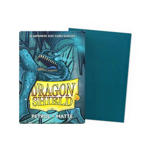 Dragon Shield Japanese Matte Sleeves Petrol - Cartoncito Cards