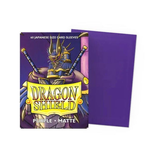 Dragon Shield Japanese Matte Sleeves Purple - Cartoncito Cards