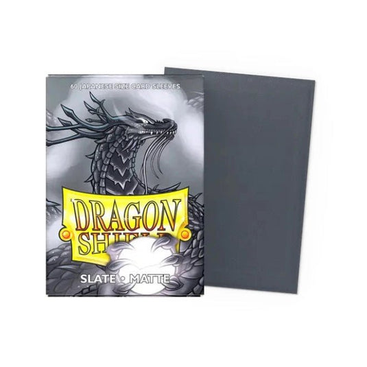 Dragon Shield Japanese Matte Sleeves Slate - Cartoncito Cards