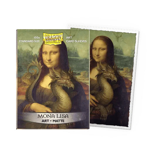 Dragon Shield Standard Mona Lisa Brushed Art Sleeves
