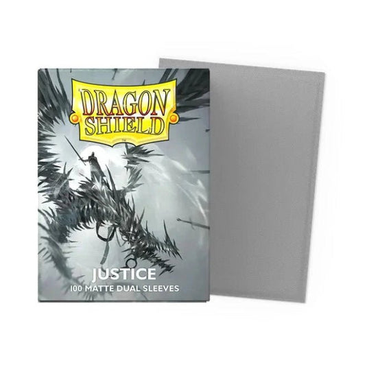 Dragon Shield Standard Dual Matte Sleeves Justice - Cartoncito Cards