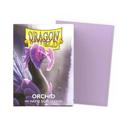 Dragon Shield Standard Dual Matte Sleeves Orchid - Cartoncito Cards
