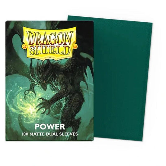Dragon Shield Standard Dual Matte Sleeves Power - Cartoncito Cards