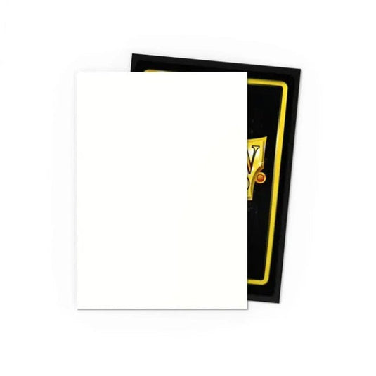 Dragon Shield Standard Dual Matte Sleeves Snow - Cartoncito Cards