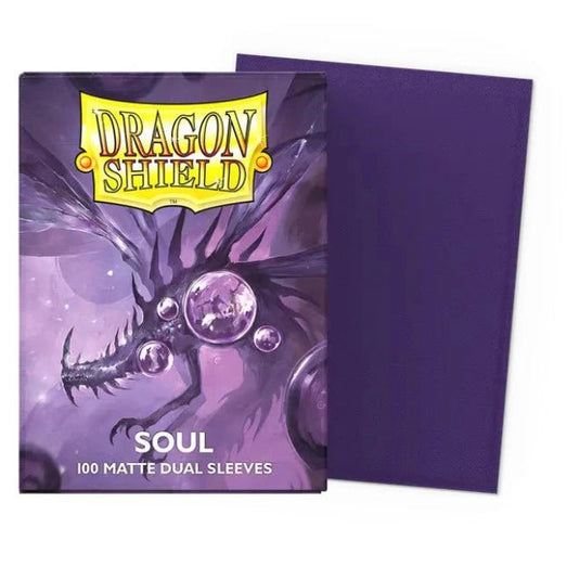 Dragon Shield Standard Dual Matte Sleeves Soul - Cartoncito Cards