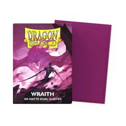 Dragon Shield Standard Dual Matte Sleeves Wraith - Cartoncito Cards