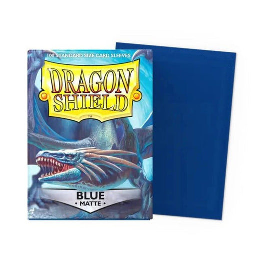 Dragon Shield Standard Matte Blue - Cartoncito Cards