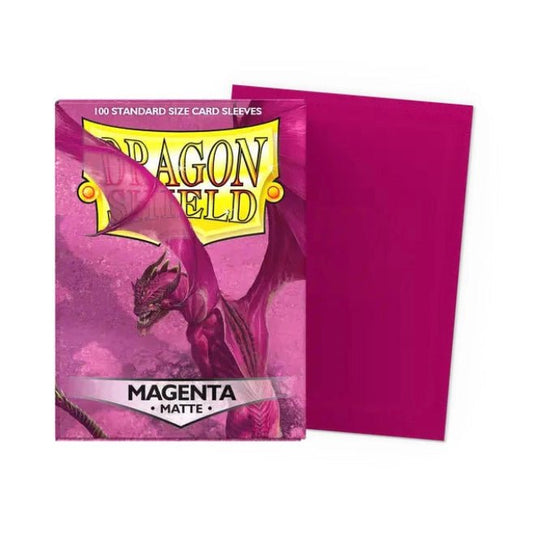 Dragon Shield Standard Matte Magenta - Cartoncito Cards