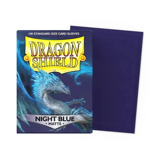 Dragon Shield Standard Matte Night Blue - Cartoncito Cards