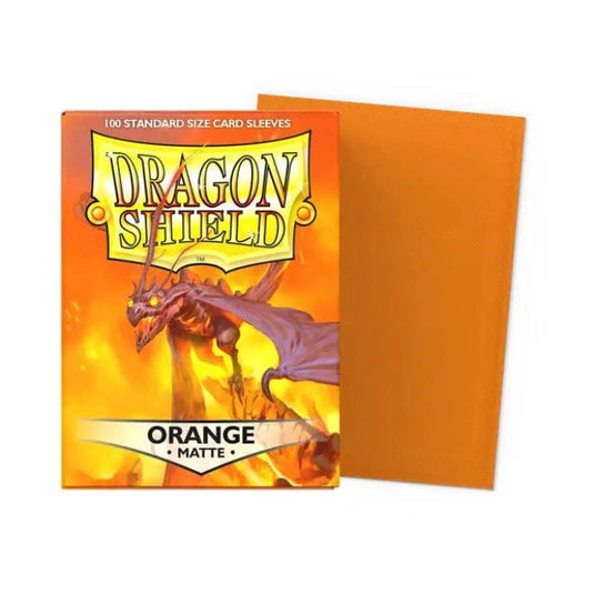 Dragon Shield Standard Matte Orange - Cartoncito Cards