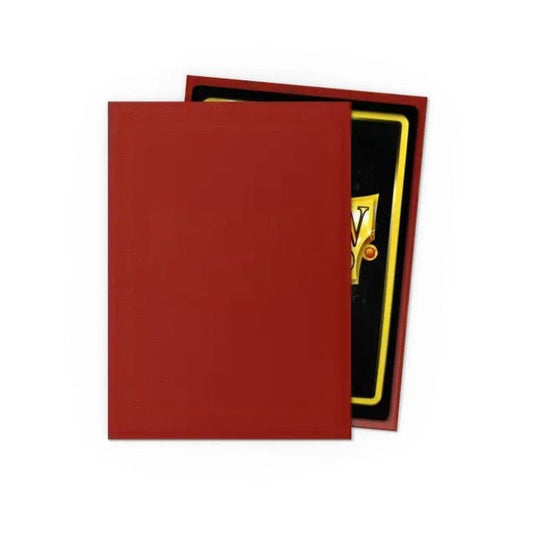 Dragon Shield Standard Matte Red - Cartoncito Cards