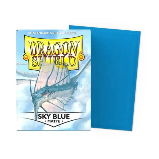 Dragon Shield Standard Matte Sky Blue - Cartoncito Cards