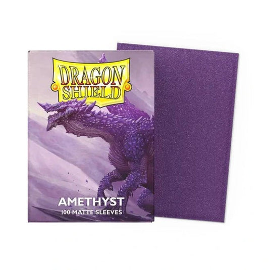 Dragon Shield Standard Matte Sleeves Amethyst - Cartoncito Cards