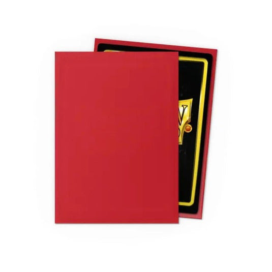 Dragon Shield Standard Matte Sleeves Crimson - Cartoncito Cards