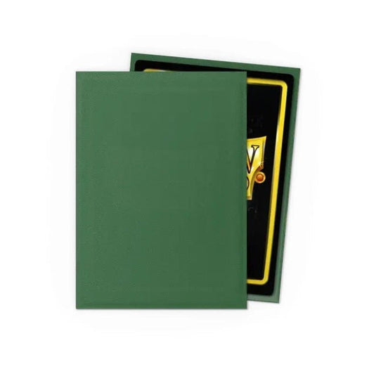Dragon Shield Standard Matte Sleeves Forest Green - Cartoncito Cards