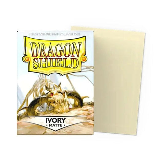 Dragon Shield Standard Matte Sleeves Ivory - Cartoncito Cards